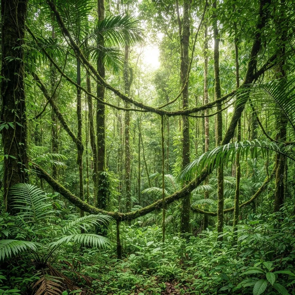 Sustainable greenery background