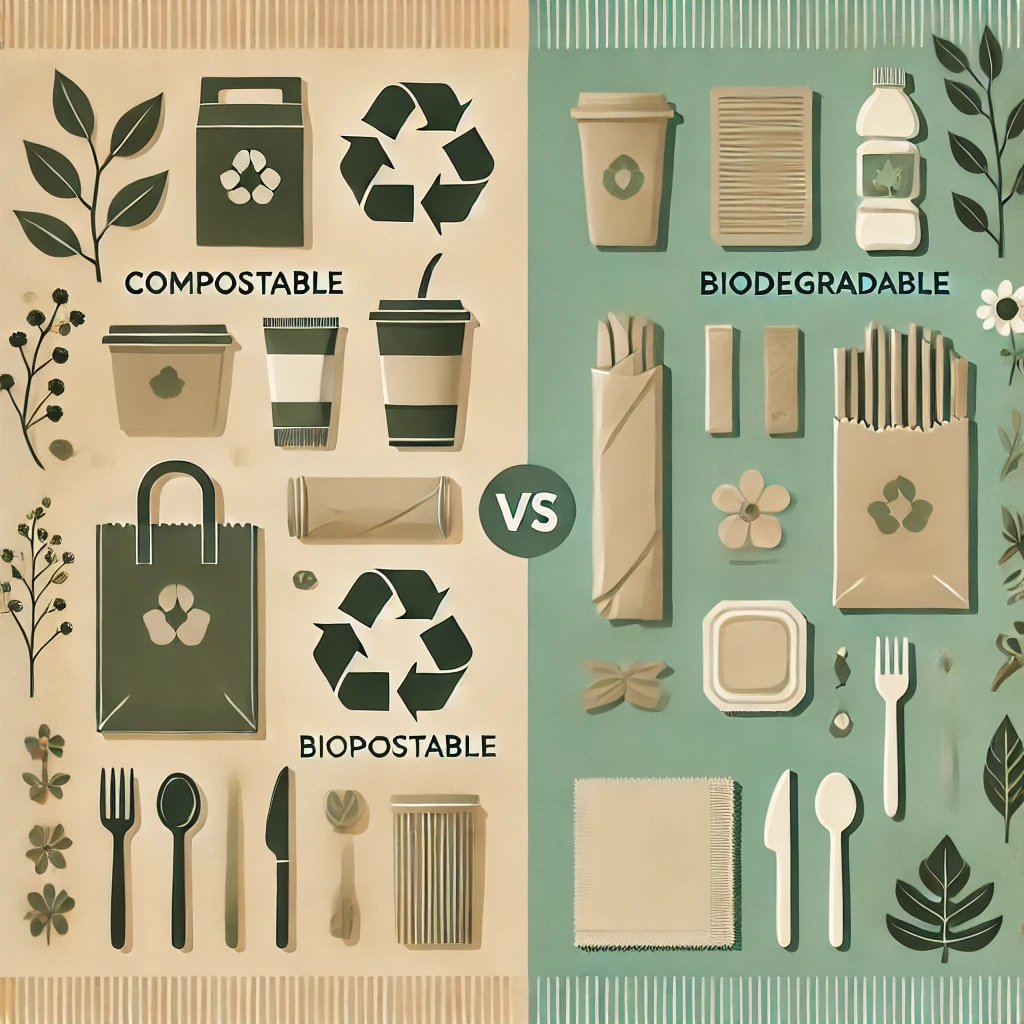 Biodegradable vs Compostable